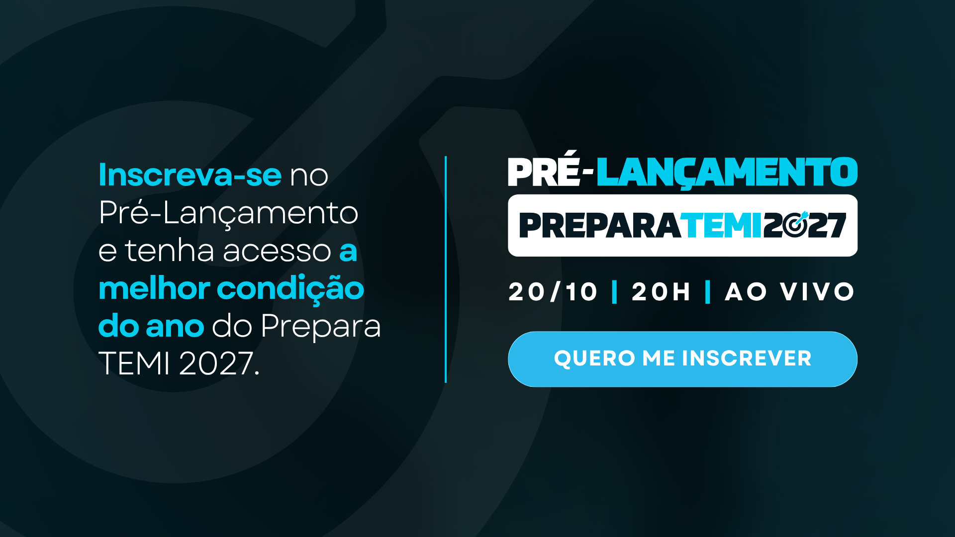 Pré-lançamento Prepara TEMI 2027